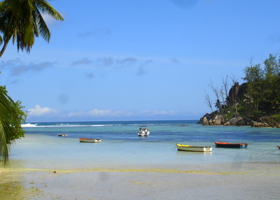 Near Port Glaud on Mahe (Seychelles)