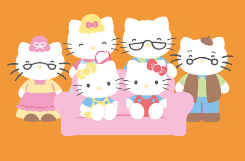 Hello Kitty Family