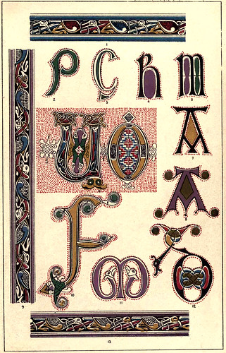 02- Siglo VII- Motivos tomados del Manuscrito Durham