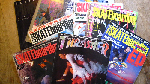 Skateboard mags from the early 90's