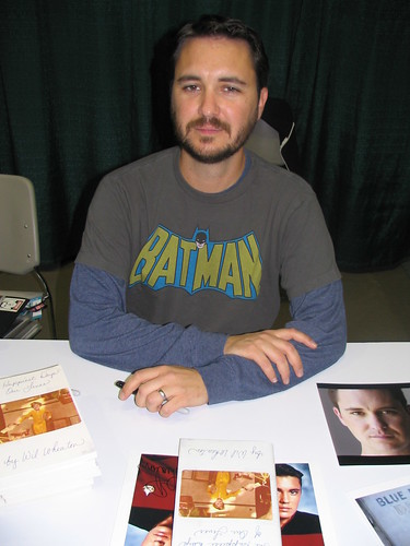 My picture of Wil Wheaton This last Saturday I hitched a ride with Rich to