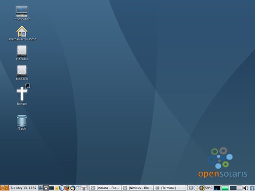 OpenSolarisCleanDesktop