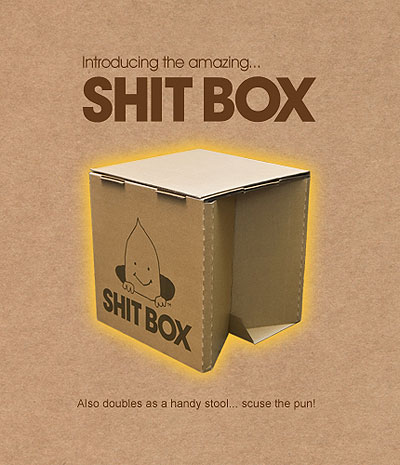 Shit Box: Portable Toilet - Alvinology