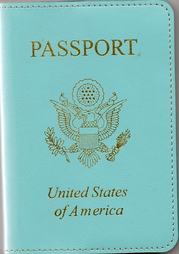 Passport cover.