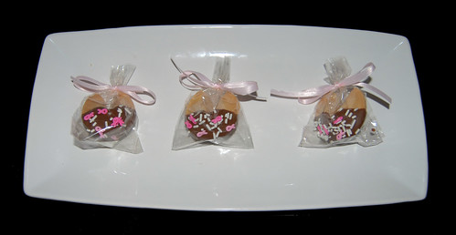 pink ribbon fortune cookies