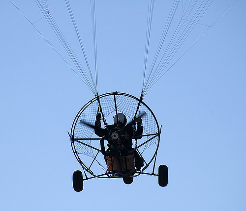 motorized paraglider