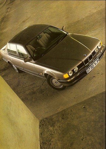 Bmw 730i. BMW 730i SE Road Test 1987
