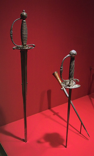 Saint Louis Art Museum, in Saint Louis, Missouri, USA - daggers