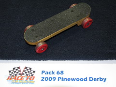 Pinewood Derby Skateboard