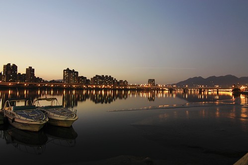 大稻埕 夕陽 Dadaocheng Wharf sunset