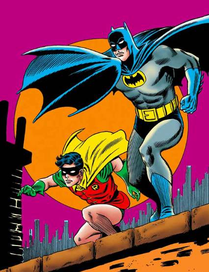 Carmine Infantino Batman and Robin poster 1960s