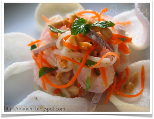 Vietnamese style Kohlrabi salad