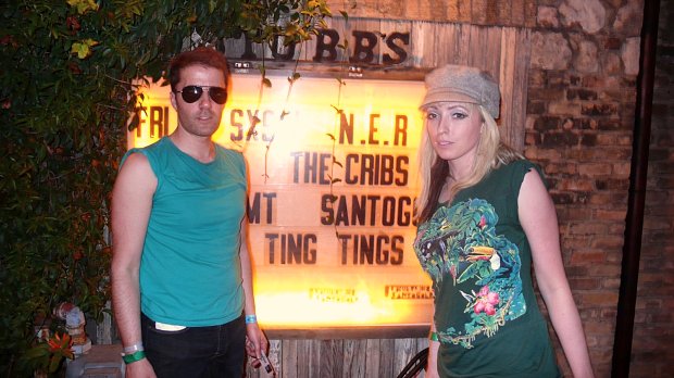 ting tings at stubbs at sxsw in austin by tony pierce
