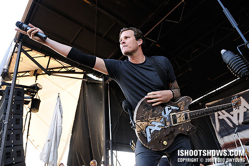 The last time Tom Delonge's Angels and Airwaves played Reading they were