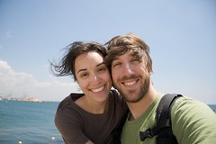 Matt & Nikki at the Mediterranean