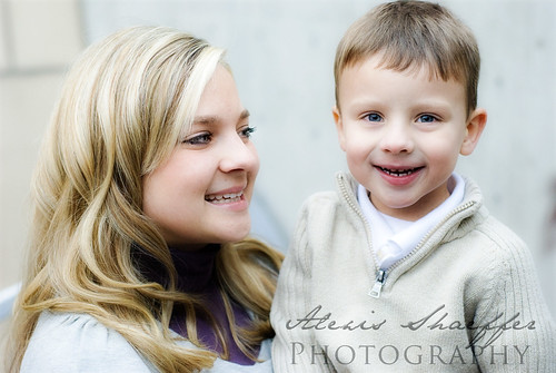mom and son watermark