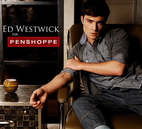 Ed Westwick for Penshoppe