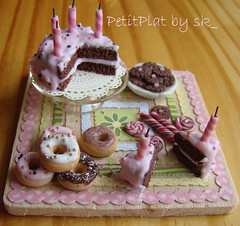 Miniature Food and My Birthday Cake