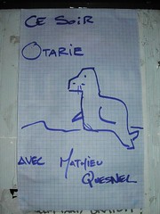 Otarie et Mathieu Quesnel