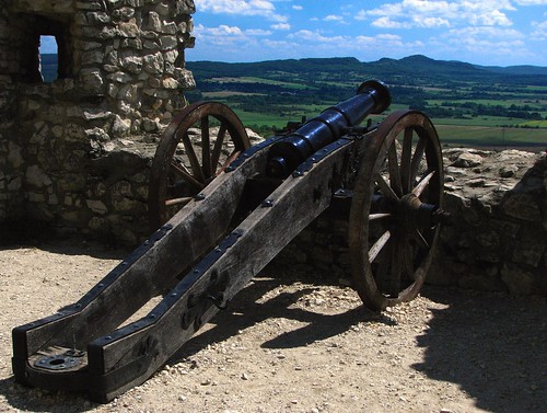 View with cannon