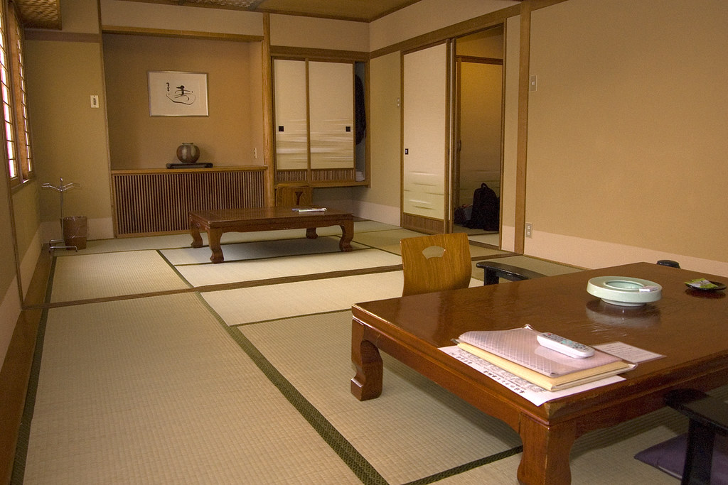 Our room in the Ryokan (Japanese hotel), Lake Toya, Hokkaido