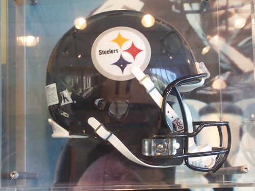 Steelers helmet by