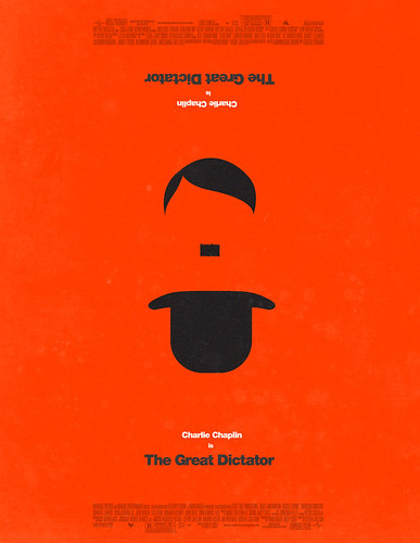 poster arte película El Gran Dictador