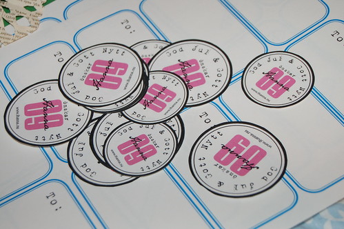 Printed labels (Copyright Hanna Andersson)