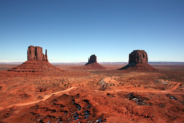 "Mittens" in Monument Valley