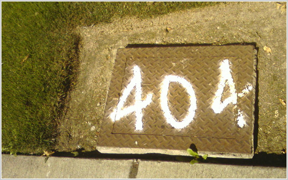 404 Grate not found