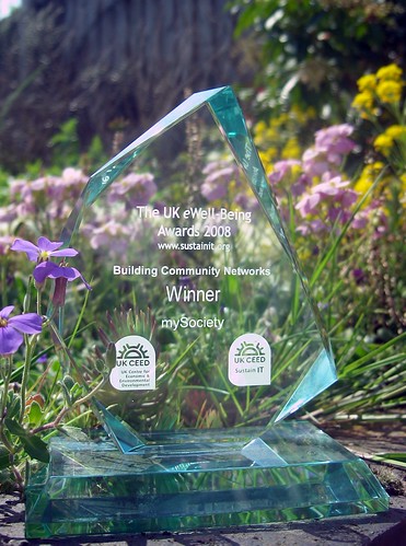 picture of the e-well being award for fixmystreet