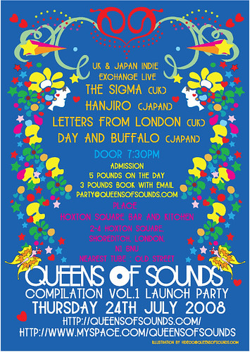 QOS compilation Launch Party 24th July!! Front