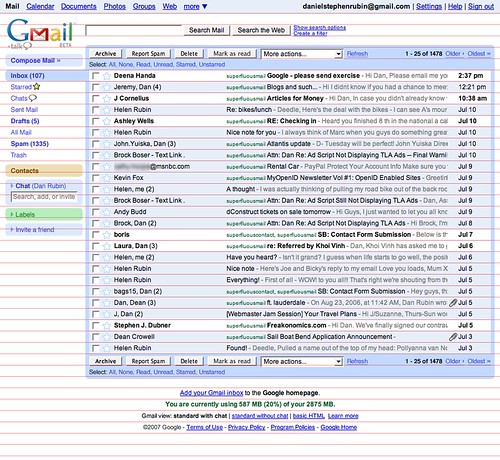Gmail realign: after (with baseline)