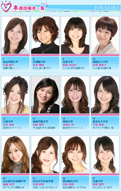 Miss-of-Miss-Campus-Queen-Contest-2008-MSNテレビ番組