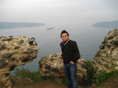 The View of Bosphorus Straits... and the Black Sea in the distance