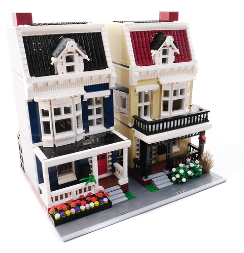 Lego City Residential Pack #2 - Modular Houses