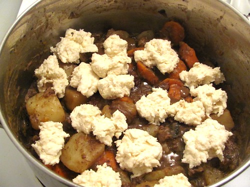Old New Brunswick Kitchens' Beef Stew with Dumplings (Doughboys)