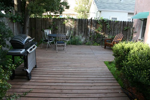 The deck