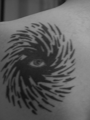 Tribal Eye Tattoo 