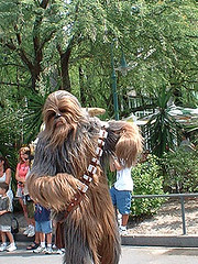 2003 Star Wars Weekends : Walt Disney World : Chewbacca Dancing