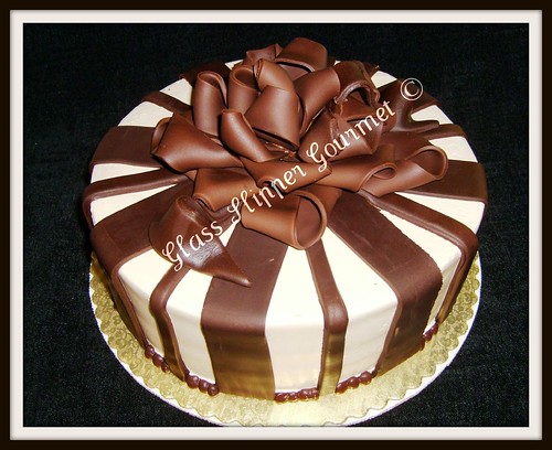 masculine birthday cakes. Chocolate Striped irthday