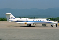 Adac Learjet 35 D-CDWN GRO 25/07/1990