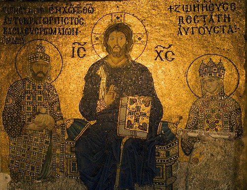 Mosaics Of Hagia Sophia. Hagia Sophia - Empress Zoë