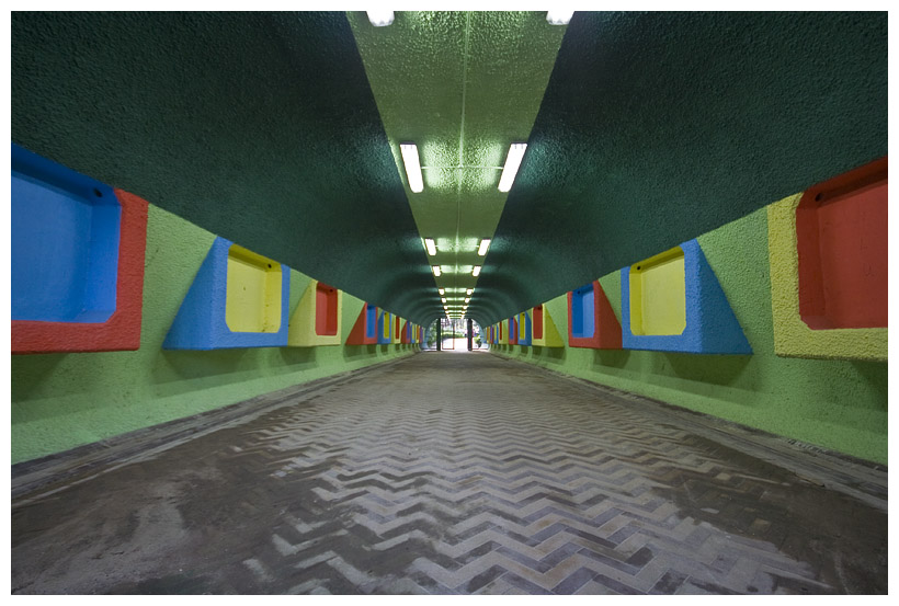Color Cube Tunnel