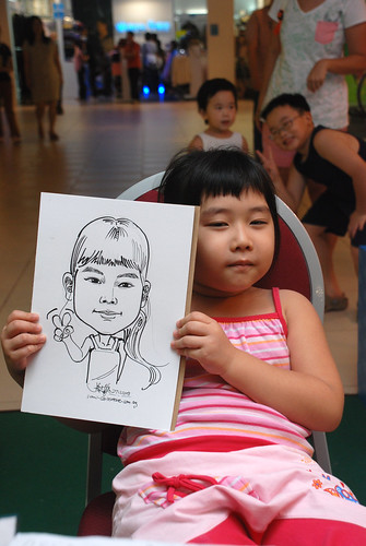 Caricature live sketching for Marina Square Day 2 - 25b
