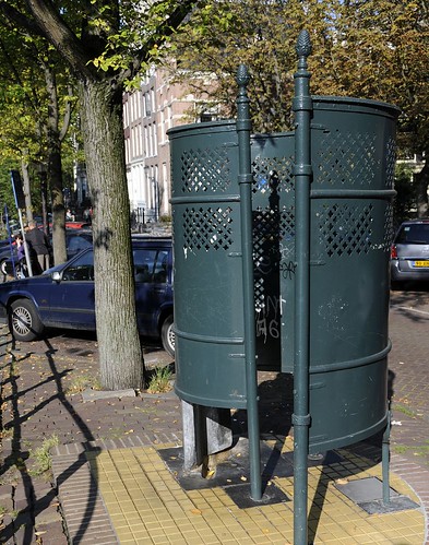 Urinals In Amsterdam. Amsterdam - Public Urinal
