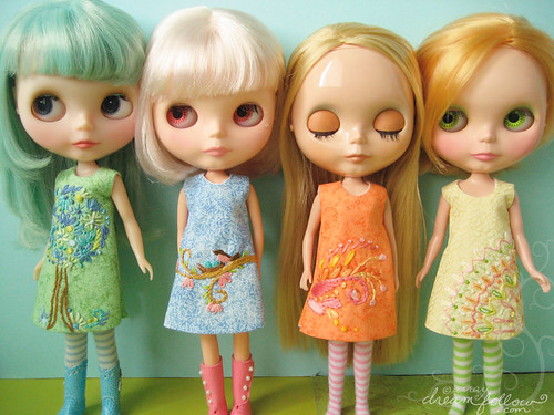 new dolly dresses!