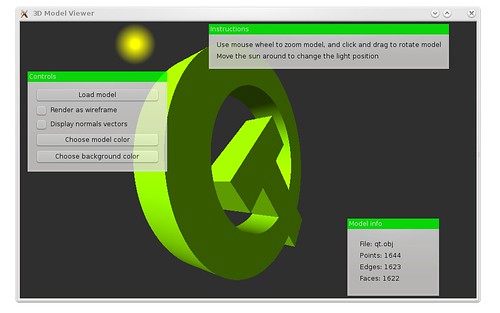 Qt widgets and OpenGL