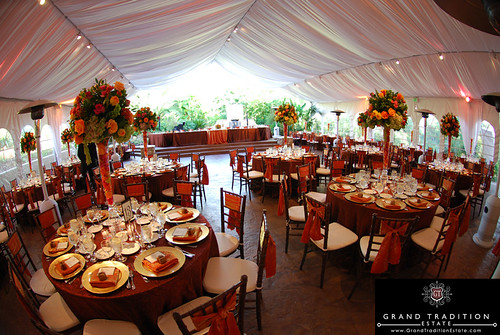 Arbor Terrace Wedding Reception Tent at the Grand Tradition Estate near