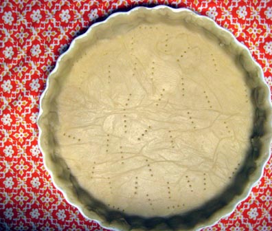 The dough of a big pie